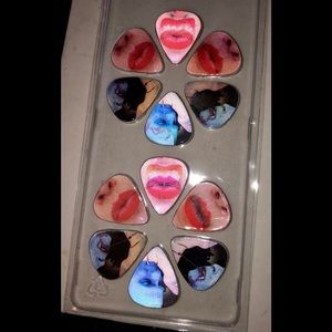 VAMPIRES Lovers Guitar Picks 12 GOTH Vamp Creepy Horror Motion Picks M gauge NEW